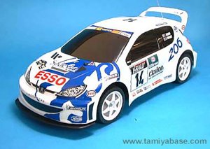 Tamiya Peugeot 206 WRC QDS 46305