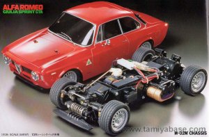 Tamiya Alfa Romeo Giulia Sprint GTA 58187