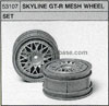Tamiya 53107 SKYLINE GT-R MESH TYPE WHEEL SET (1 PAIR)