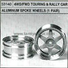 Tamiya 53140 4WD/FWD TOURING & RALLY CAR ALUMINIUM SPOKE WHEELS