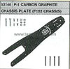 Tamiya 53146 F-1 CARBON GRAPHITE CHASSIS PLATE (F103)