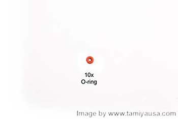 Tamiya 2mm O - RING (RED) 19804317