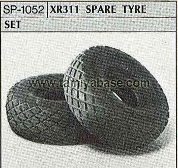 Tamiya XR311 SPARE TYRE SET 50052