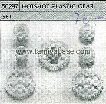 Tamiya HOTSHOT PLASTIC GEAR SET 50297