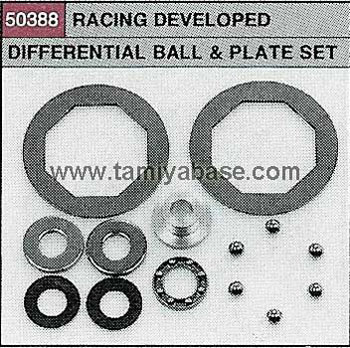 Tamiya RACING DEVELOPED DIFFERENTIAL BALL & PLATE SET 50388