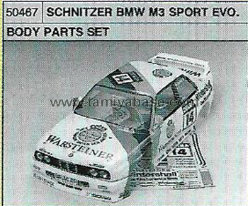Tamiya BODY SET BMW M3 SGORT 50467