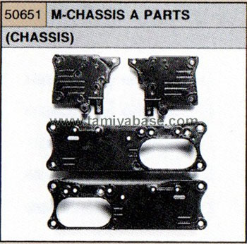 Tamiya M-CHASSIS A PARTS (CHASSIS) 50651