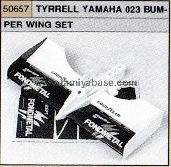 Tamiya TYRRELL YAMAHA 023 BUMPER WING SET 50657