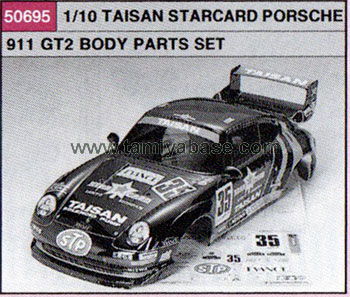 Tamiya 1/10 PORCHE 911 GT2 TAISAN BODY SET 50695
