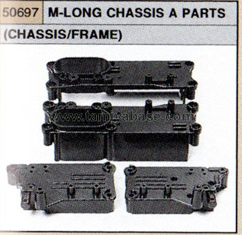 Tamiya M-LONG CHASSIS A PARTS (CHASSIS/FRAME) 50697