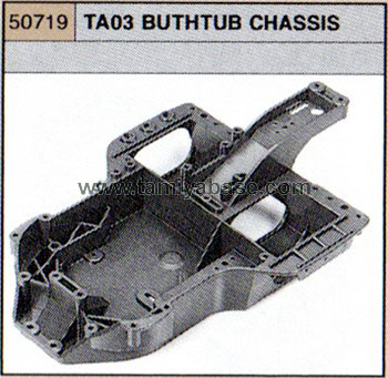 Tamiya TA03 BATHTUB CHASSIS 50719