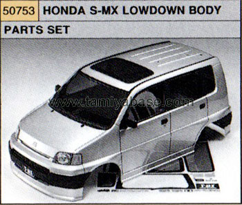 Tamiya HONDA S-MX LOWDOWN BODY PARTS SET 50753
