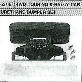 Tamiya 4WD TOURING & RALLY CAR URETHANE BUMPER 53145