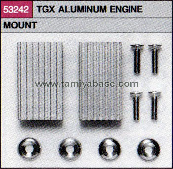 Tamiya TGX ALUMINUM ENGINE MOUNT 53242