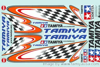 Tamiya MARKING STICKER (FLAG) 53550