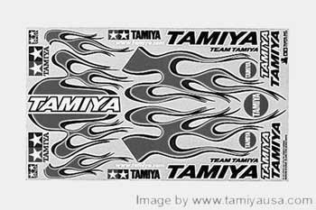 Tamiya MARKING STICKER (FLARE) 53551
