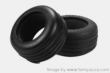 Tamiya F201 REINFORCED TIRE A (FRONT) 53564
