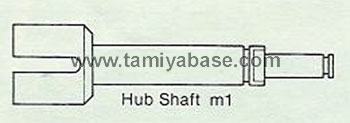 Tamiya HUB SHAFT SPT31