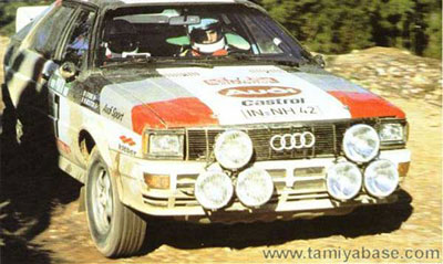 58036 Audi Quattro real scale reference 1