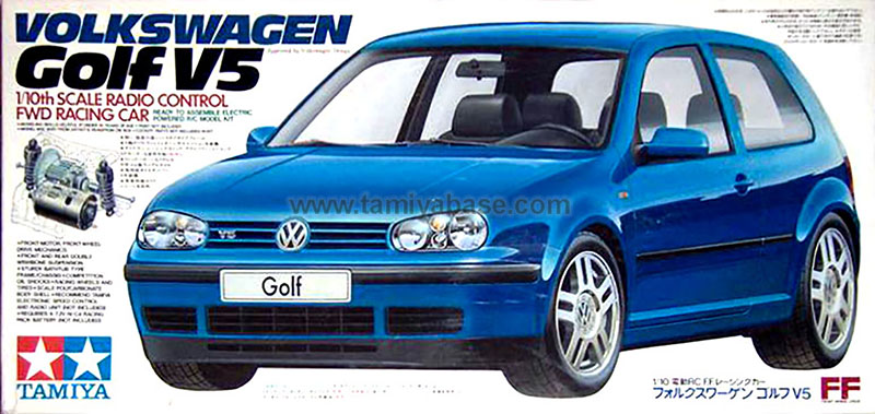 Tamiya Volkswagen Golf V5 58162