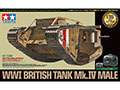 Tamiya 48214 WWI British Tank Mk.IV Male