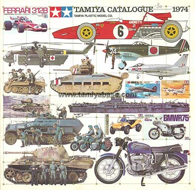 Tamiya Catalog 1974