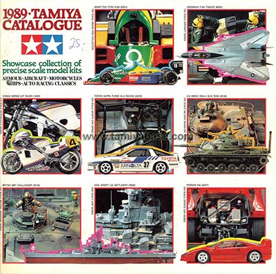 Tamiya Catalog 1989