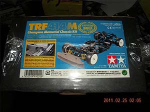 Tamiya TRF414 M Champion Memorial chassis kit 49220