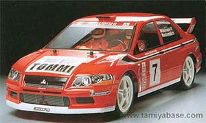Tamiya Mitsubish Lancer Evolution VII WRC 58286