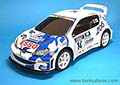 Tamiya Peugeot 206 WRC QDS 46305